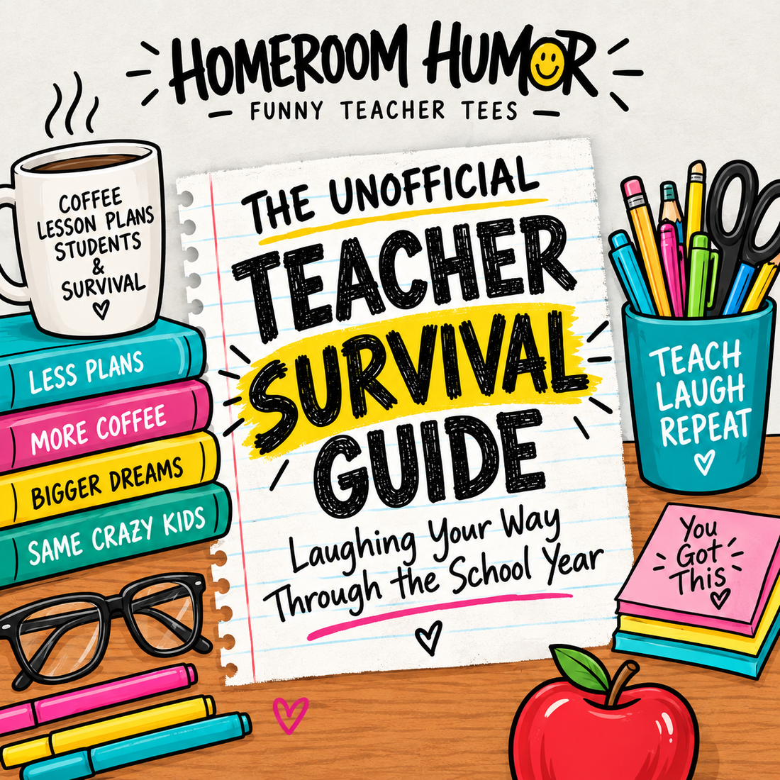 The Unofficial Teacher Survival Guide: Laughing Your Way Through the School Year