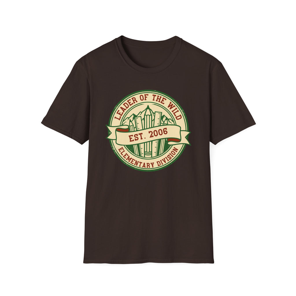 Leader of the Wild Elementary Division T-Shirt — Est. 2006 School Spirit Tee