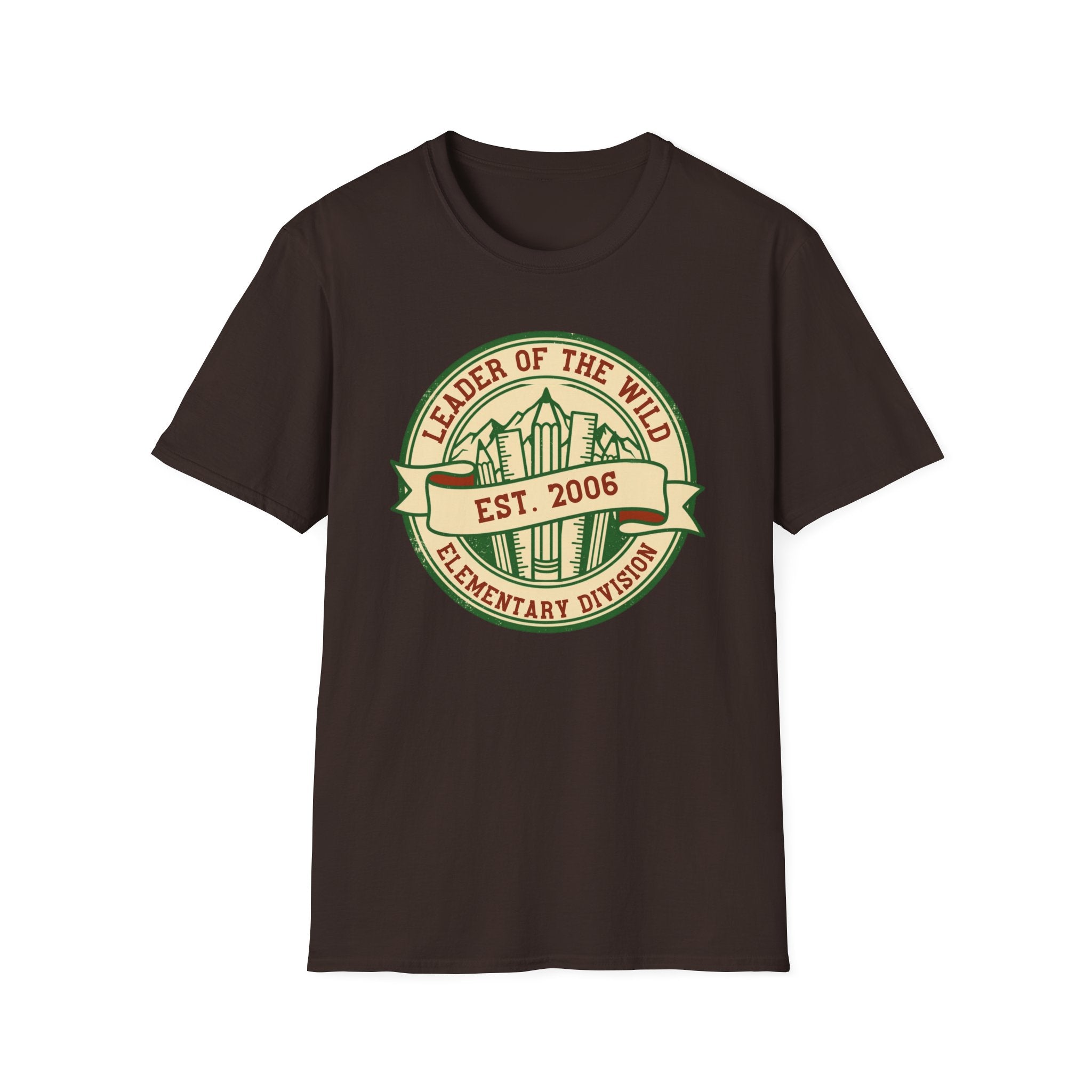 Leader of the Wild Elementary Division T-Shirt — Est. 2006 School Spirit Tee