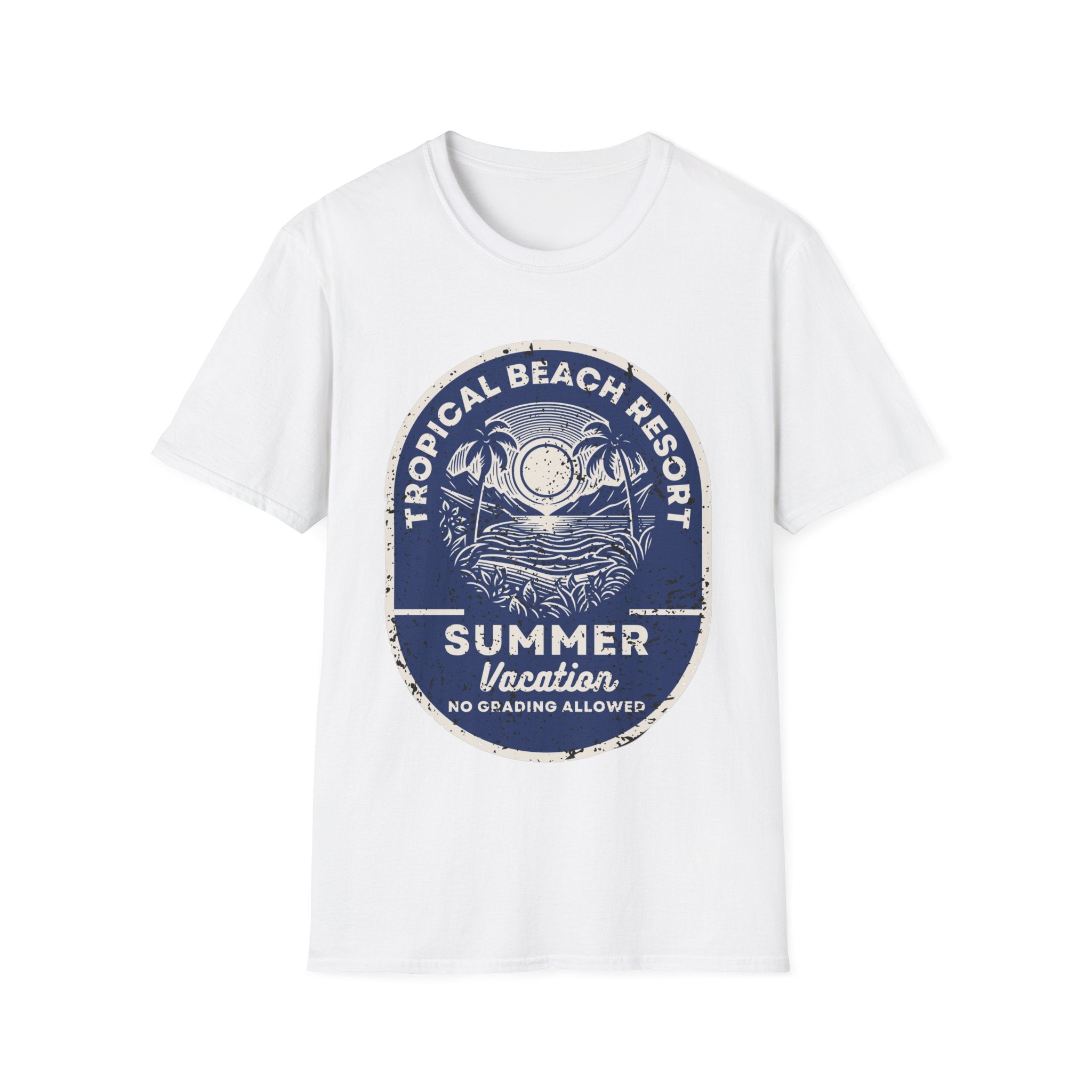 Tropical Beach Resort Summer Vacation T-Shirt