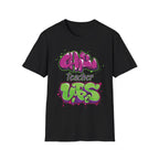Chill Teacher Vibes T-Shirt — Graffiti Style Teacher Gift