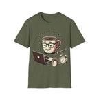 Coffee & Unanswered Emails T-Shirt — Funny Office Coffee Tee
