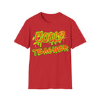 Cool Teacher T-Shirt — Neon Graffiti Teacher Graphic Gift