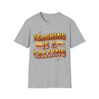 Teaching Is a Calling T-Shirt — Retro Teacher Appreciation Tee