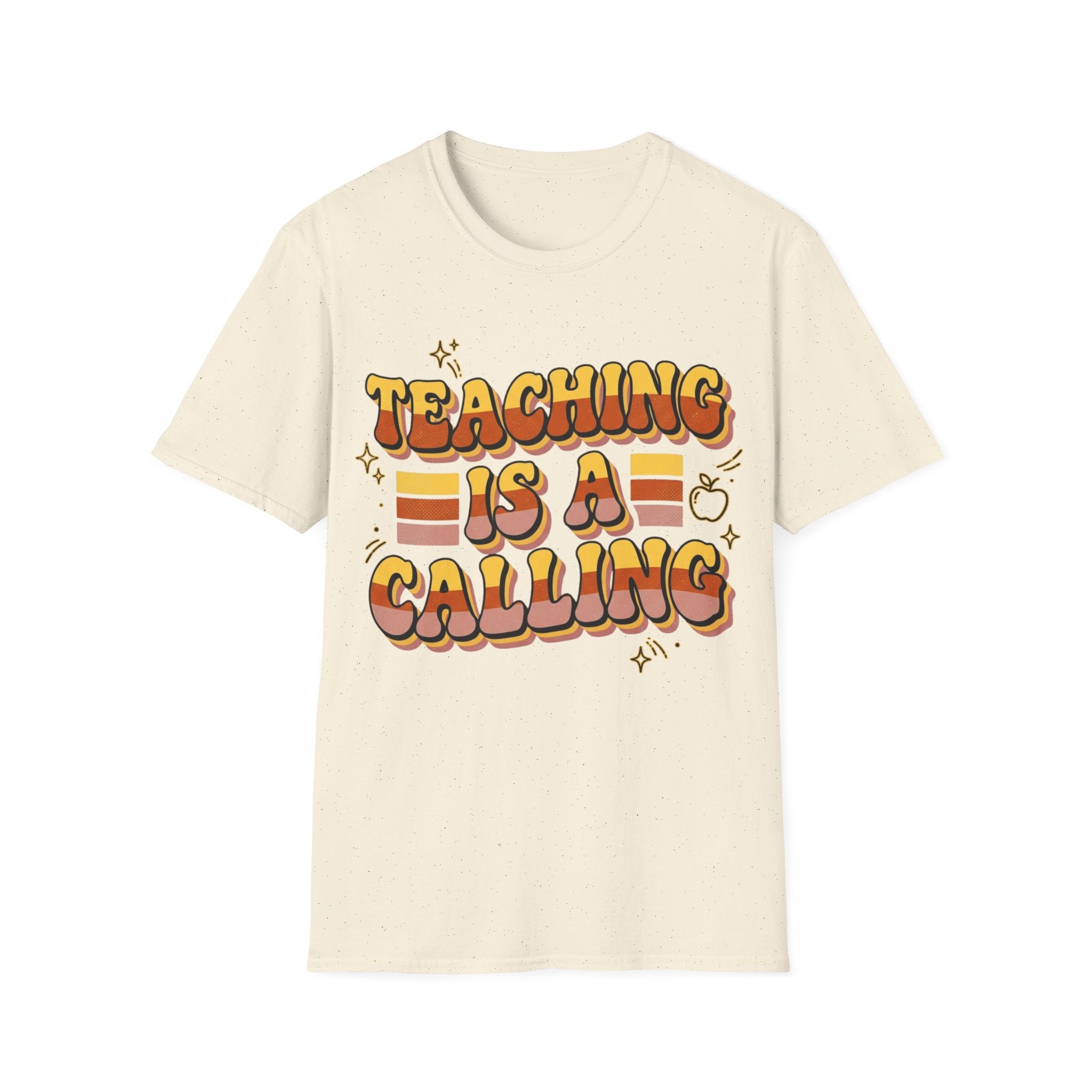 Teaching Is a Calling T-Shirt — Retro Teacher Appreciation Tee