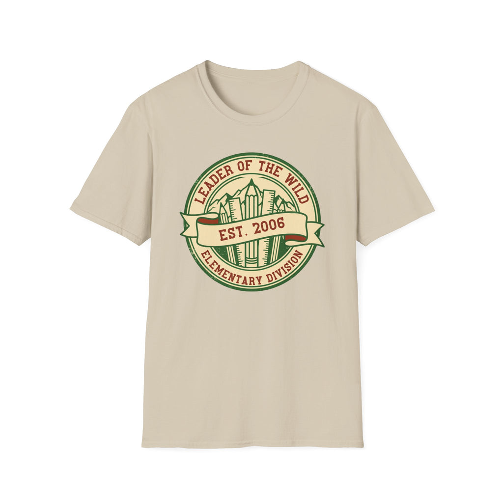 Leader of the Wild Elementary Division T-Shirt — Est. 2006 School Spirit Tee