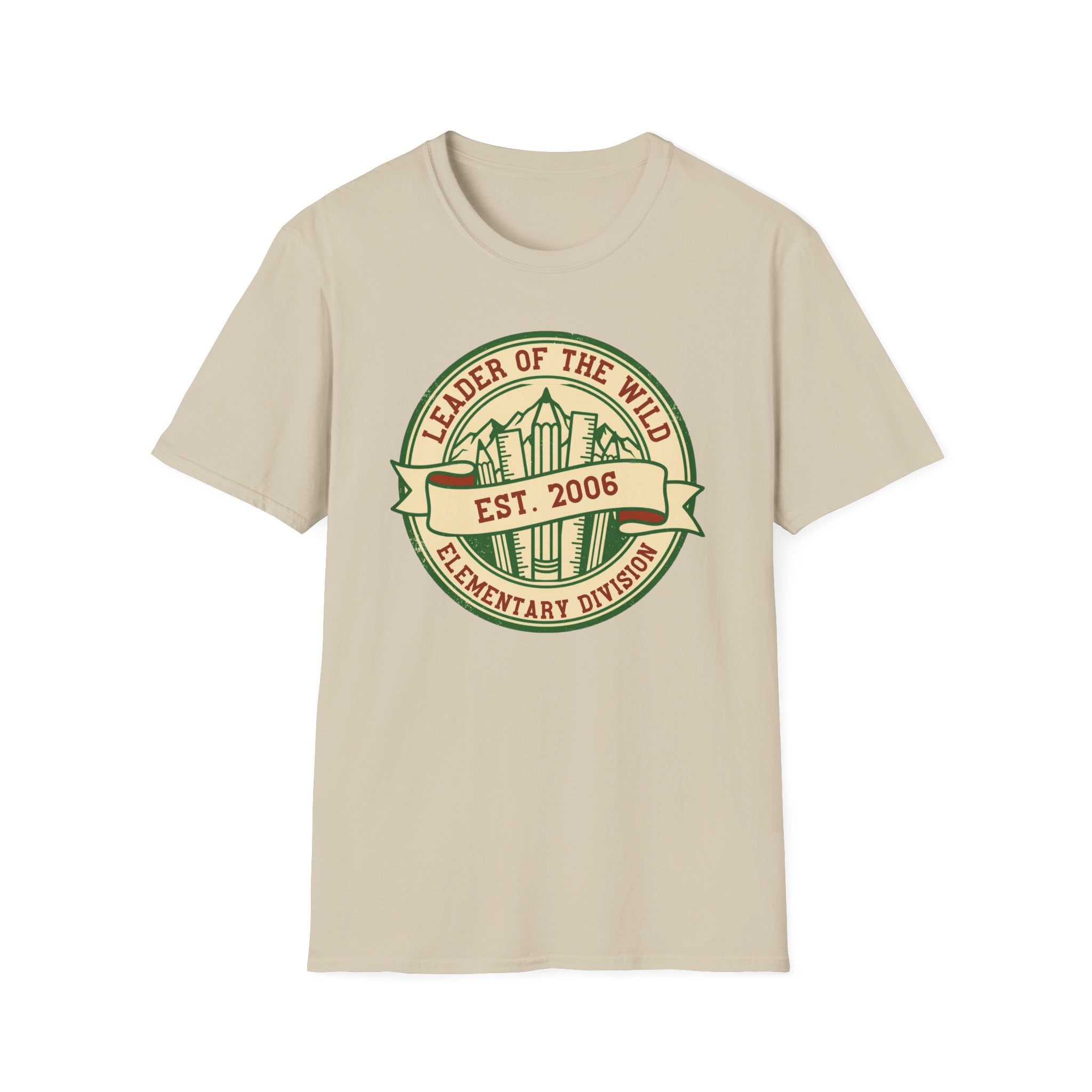 Leader of the Wild Elementary Division T-Shirt — Est. 2006 School Spirit Tee