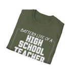 Battery Life of a High School Teacher T-Shirt