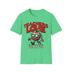 Teachers Love Brains T-Shirt — Funny Zombie Apple Teacher Tee