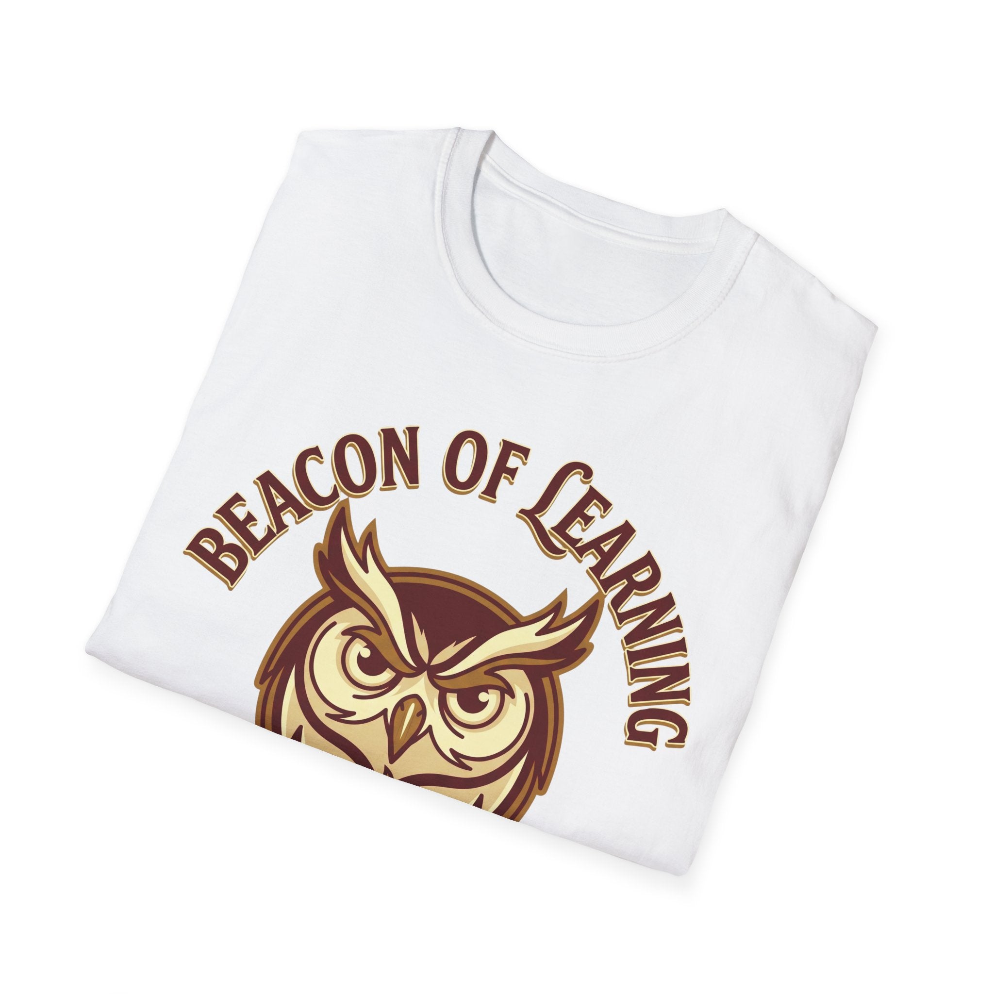 "Beacon of Learning" Certified Teacher Owl T-Shirt