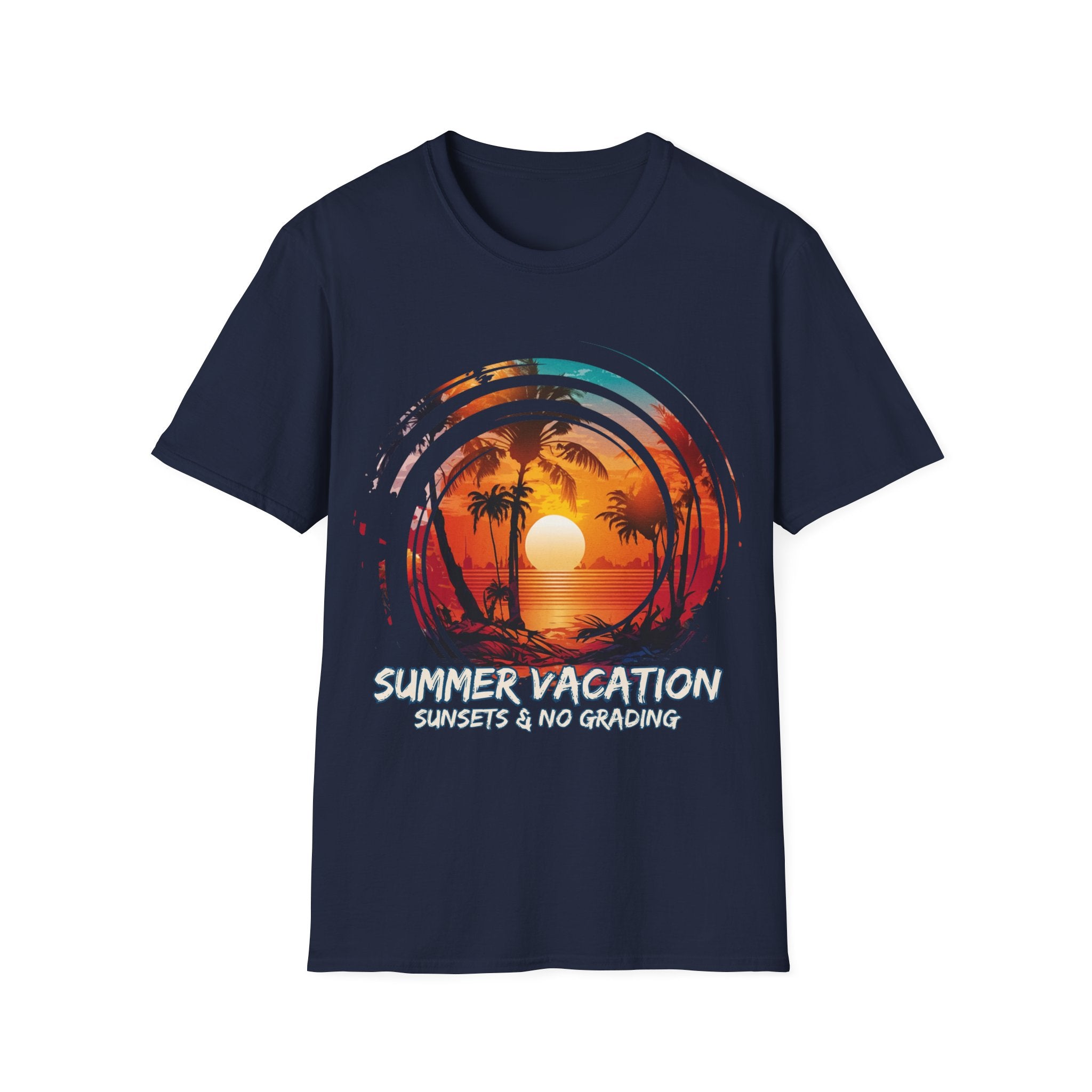 'Sunsets & No Grading' T-Shirt