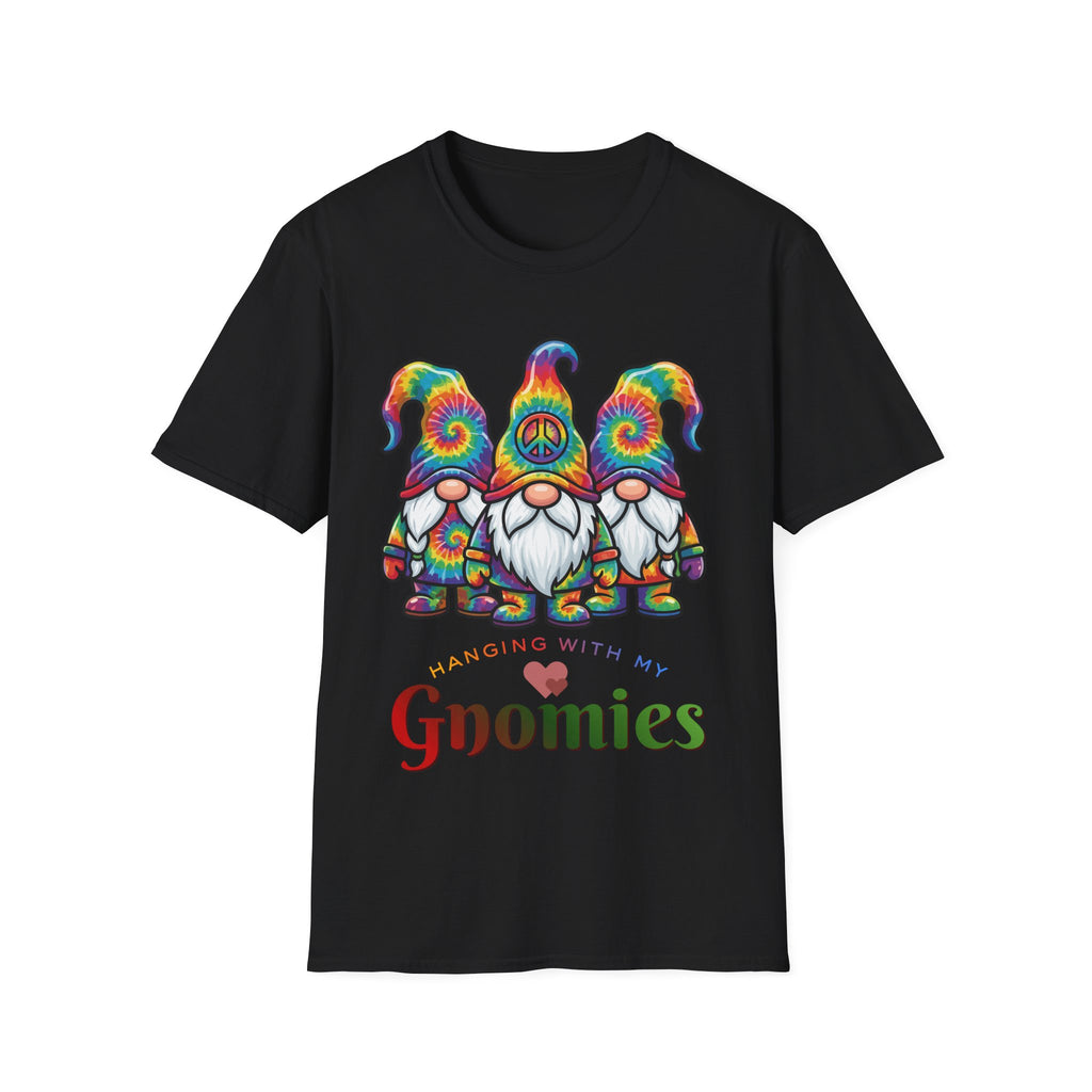 Tie-Dye "Hanging with My Gnomies" T-Shirt