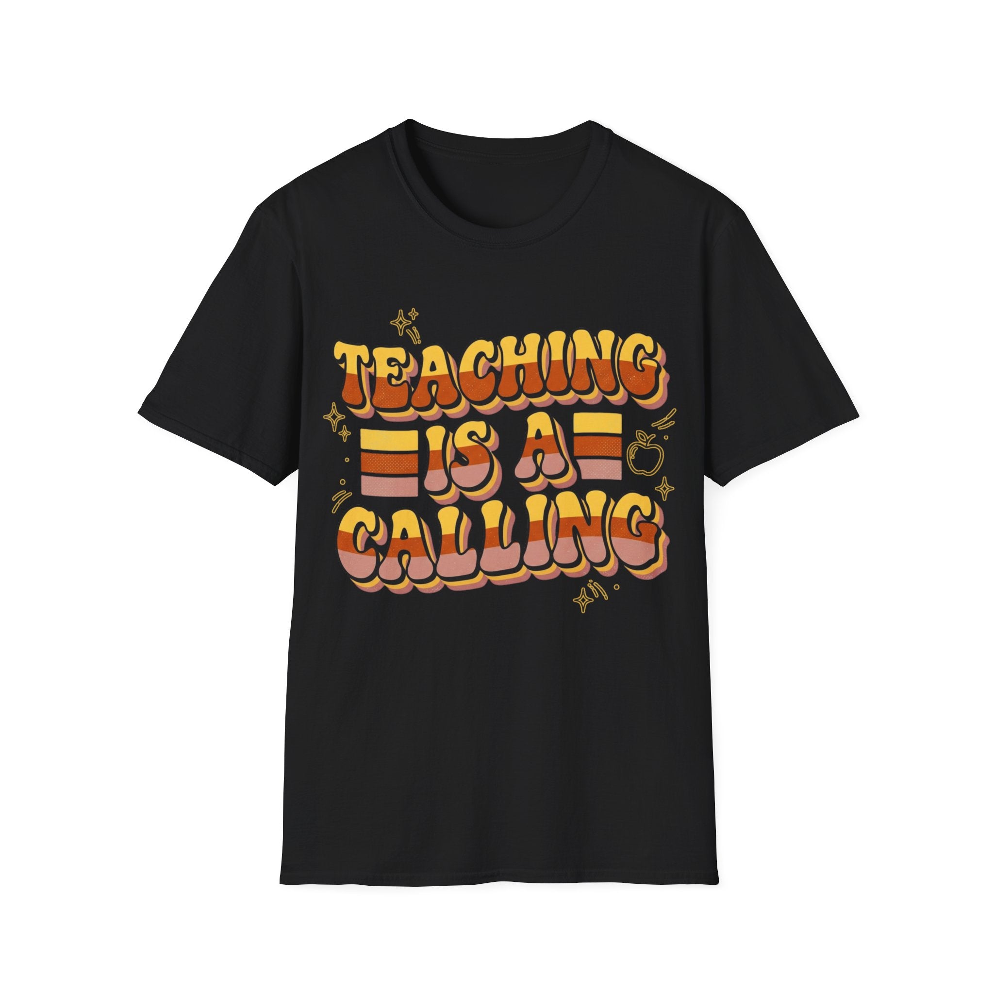 Teaching Is a Calling T-Shirt — Retro Teacher Appreciation Tee
