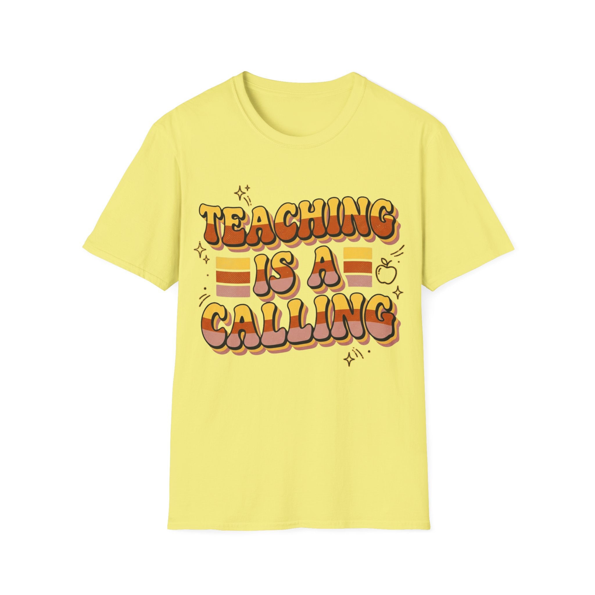 Teaching Is a Calling T-Shirt — Retro Teacher Appreciation Tee