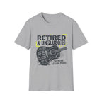 Retired & Unplugged Guitar T-Shirt