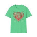 Teacher Heart T-Shirt — “Star Teacher” Retro Heart Graphic Tee