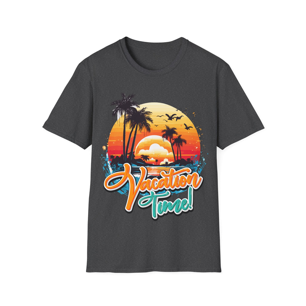 Retro Sunset Vacation Time T-Shirt