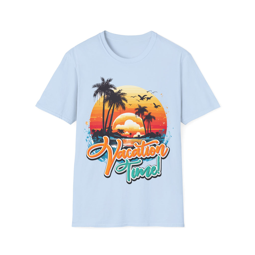 Retro Sunset Vacation Time T-Shirt