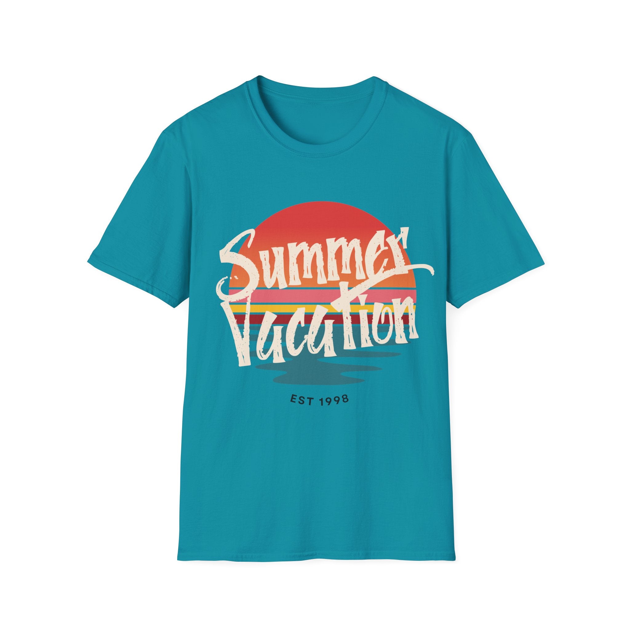 Retro Sunset Summer Vacation T-Shirt