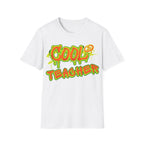 Cool Teacher T-Shirt — Neon Graffiti Teacher Graphic Gift