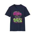 Chill Teacher Vibes T-Shirt — Graffiti Style Teacher Gift