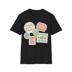 Positive Vibes T-Shirt — 'Mistakes Are Proof I'm Trying' Motivational Graphic Tee