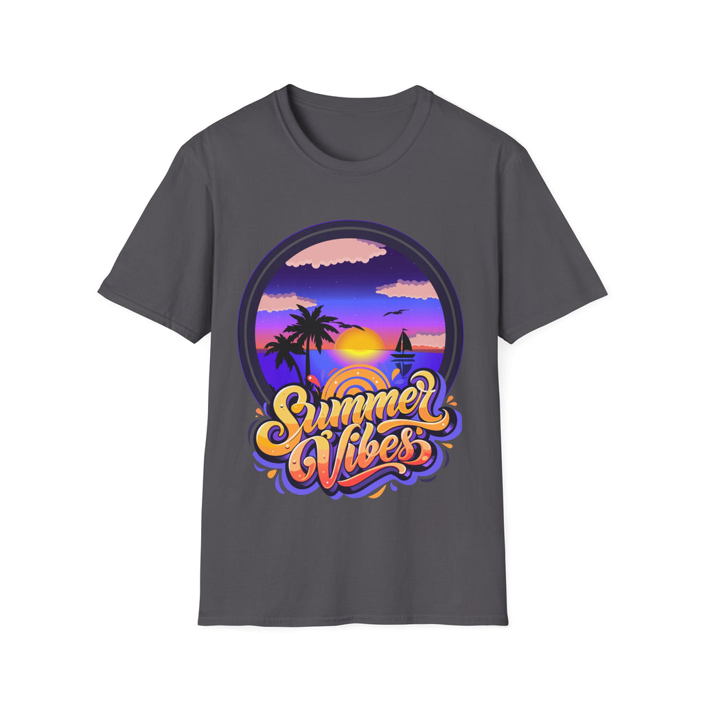Tropical Sunset Summer Vibes T-Shirt
