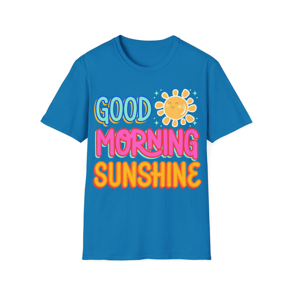 Good Morning Sunshine T-Shirt — Bright Retro Cute Morning Tee