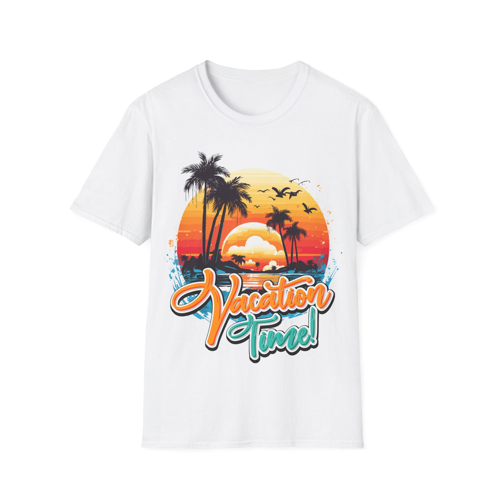 Retro Sunset Vacation Time T-Shirt