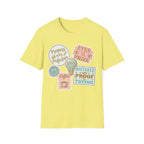 Positive Vibes T-Shirt — 'Mistakes Are Proof I'm Trying' Motivational Graphic Tee