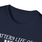 Battery Life of a High School Teacher T-Shirt