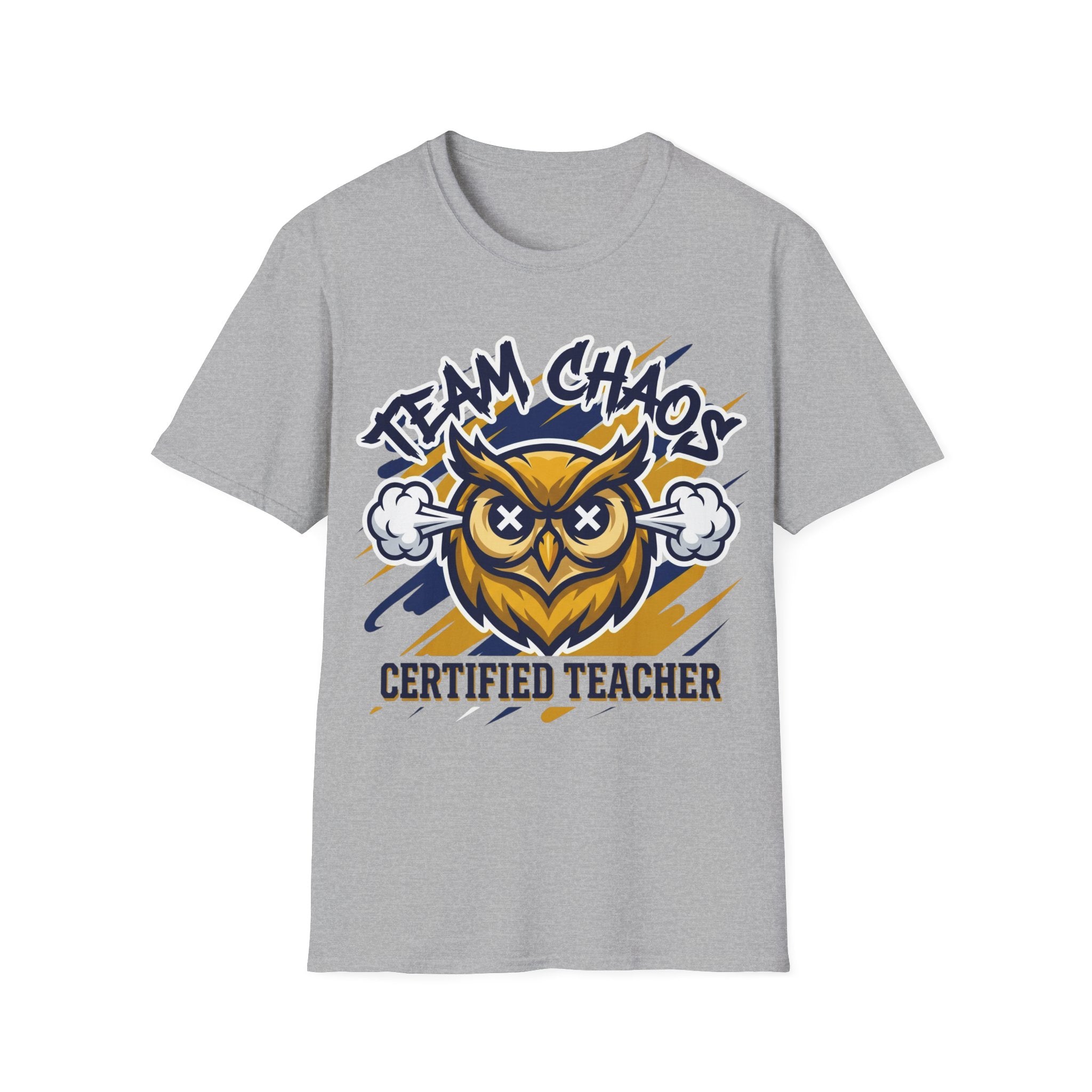 Certified Teacher “Team Chaos” Owl T-Shirt