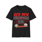 Red Pen Survivors Club T-Shirt — Funny Teacher & Student Grading Tee