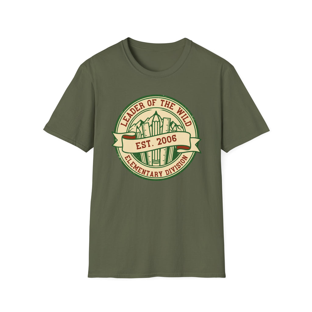 Leader of the Wild Elementary Division T-Shirt — Est. 2006 School Spirit Tee