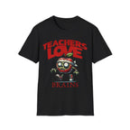 Teachers Love Brains T-Shirt — Funny Zombie Apple Teacher Tee