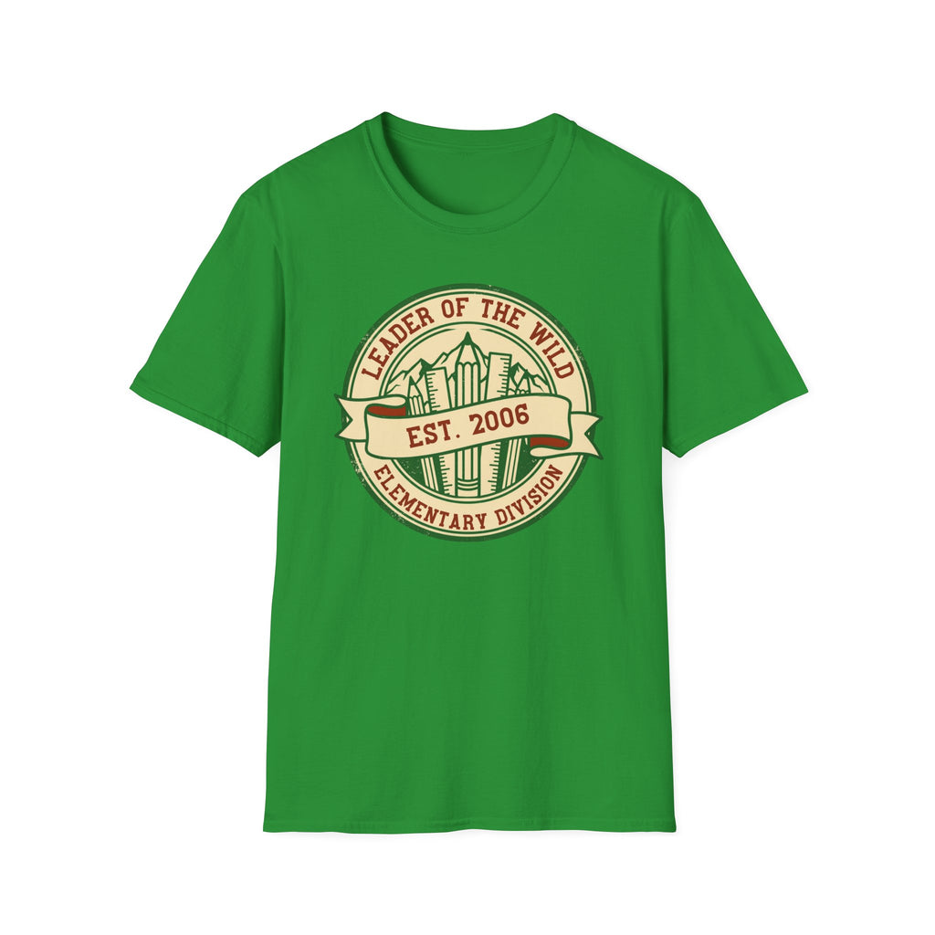 Leader of the Wild Elementary Division T-Shirt — Est. 2006 School Spirit Tee