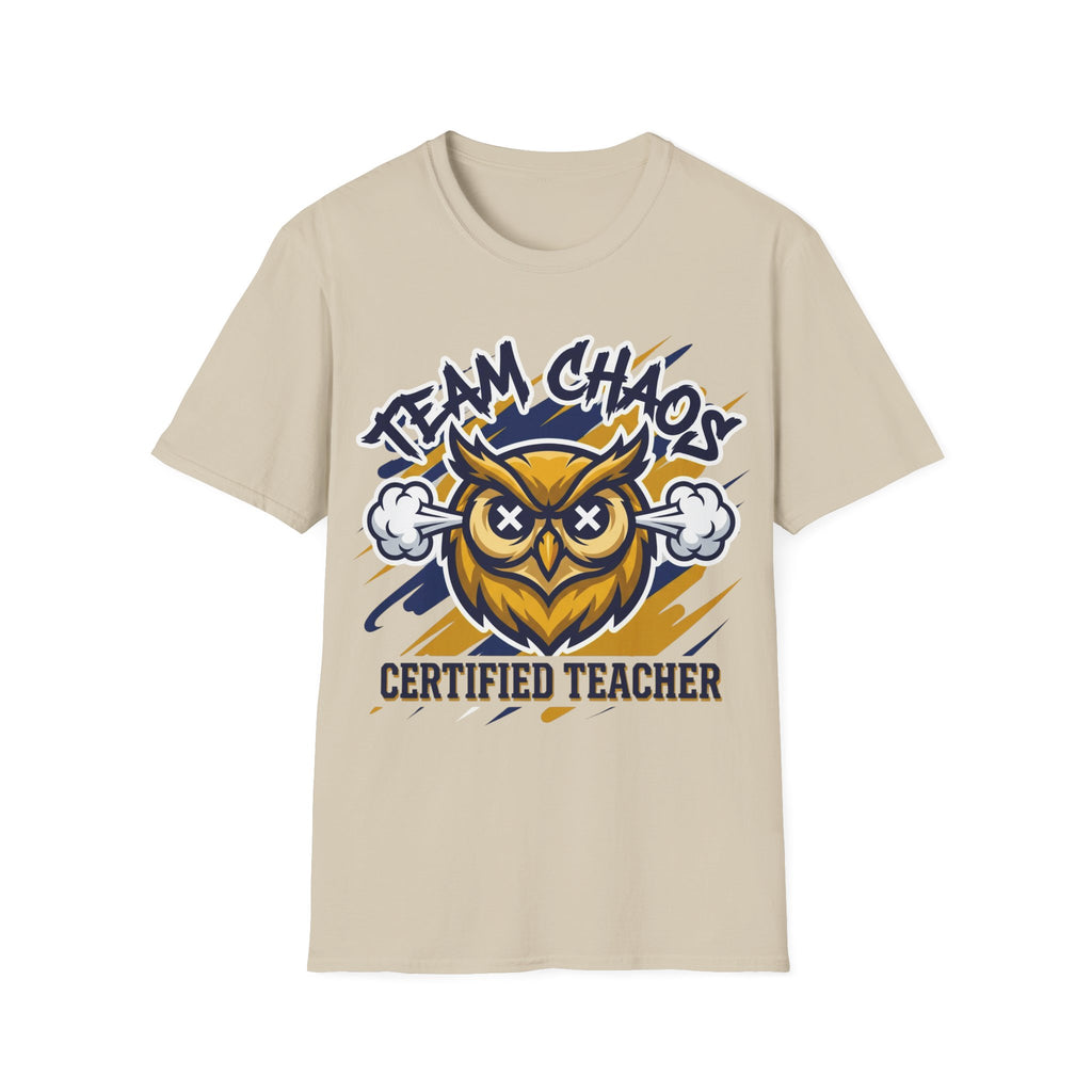 Certified Teacher “Team Chaos” Owl T-Shirt