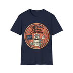 "Caffeine, Chaos, Calculus" Math Lover T‑Shirt
