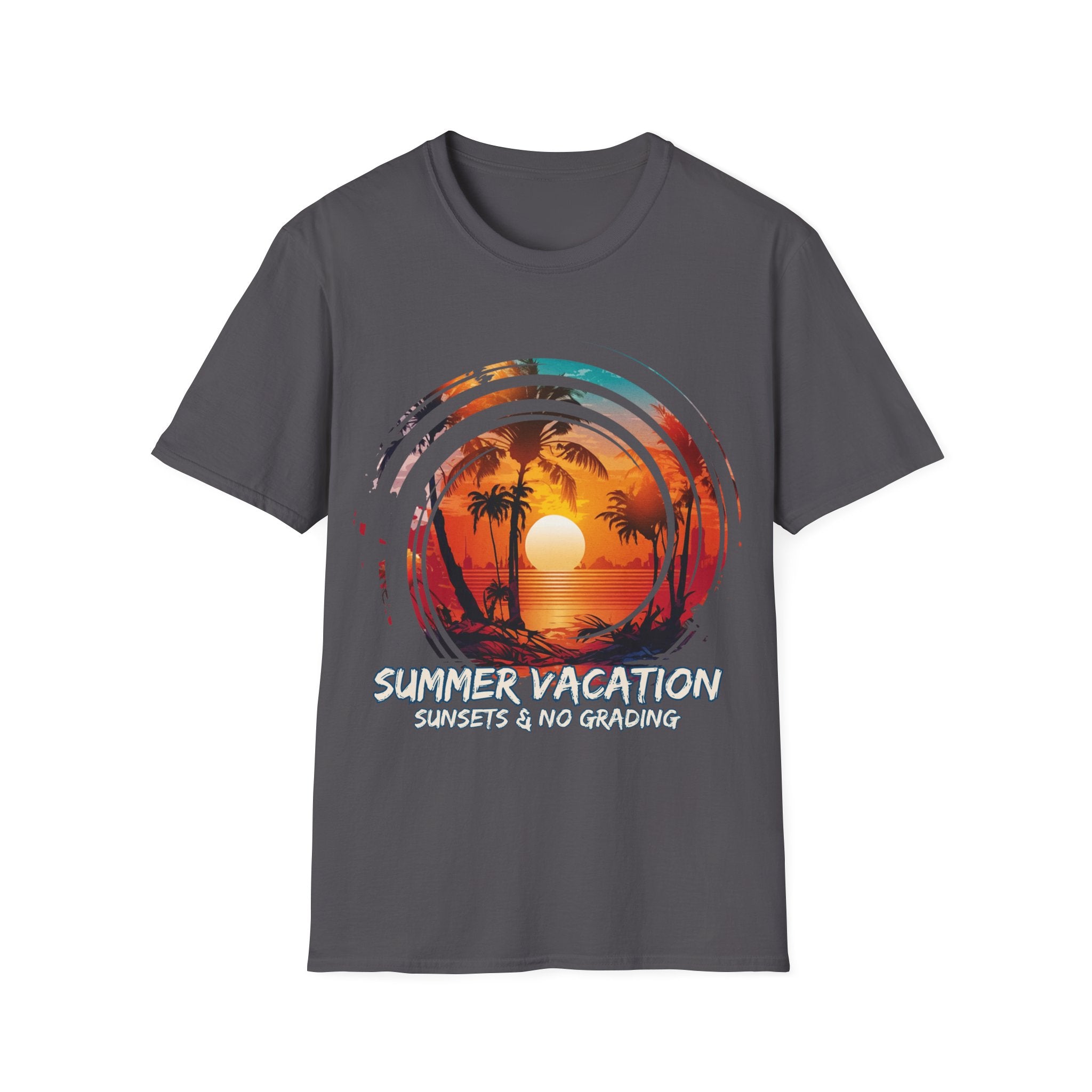 'Sunsets & No Grading' T-Shirt