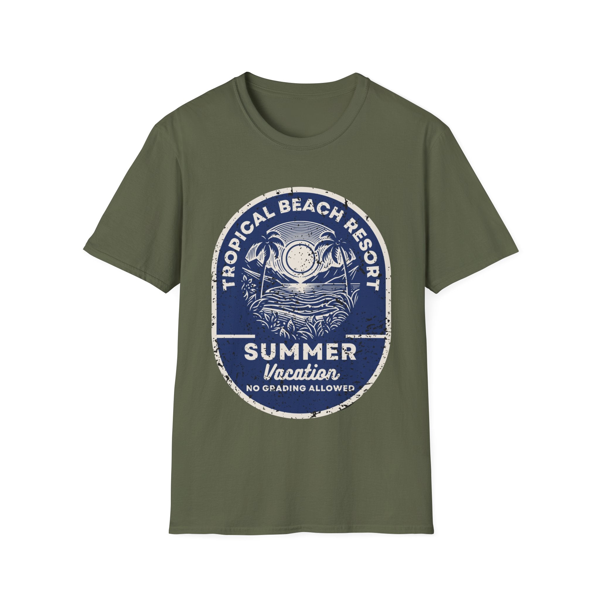 Tropical Beach Resort Summer Vacation T-Shirt
