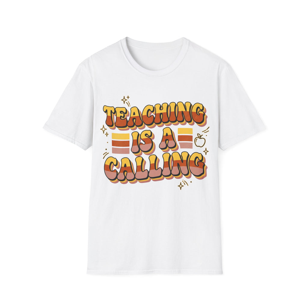Teaching Is a Calling T-Shirt — Retro Teacher Appreciation Tee