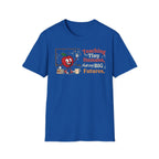 "Teaching Tiny Humans, Making BIG Futures" Cute Apple T-Shirt — Classroom Teacher Tee