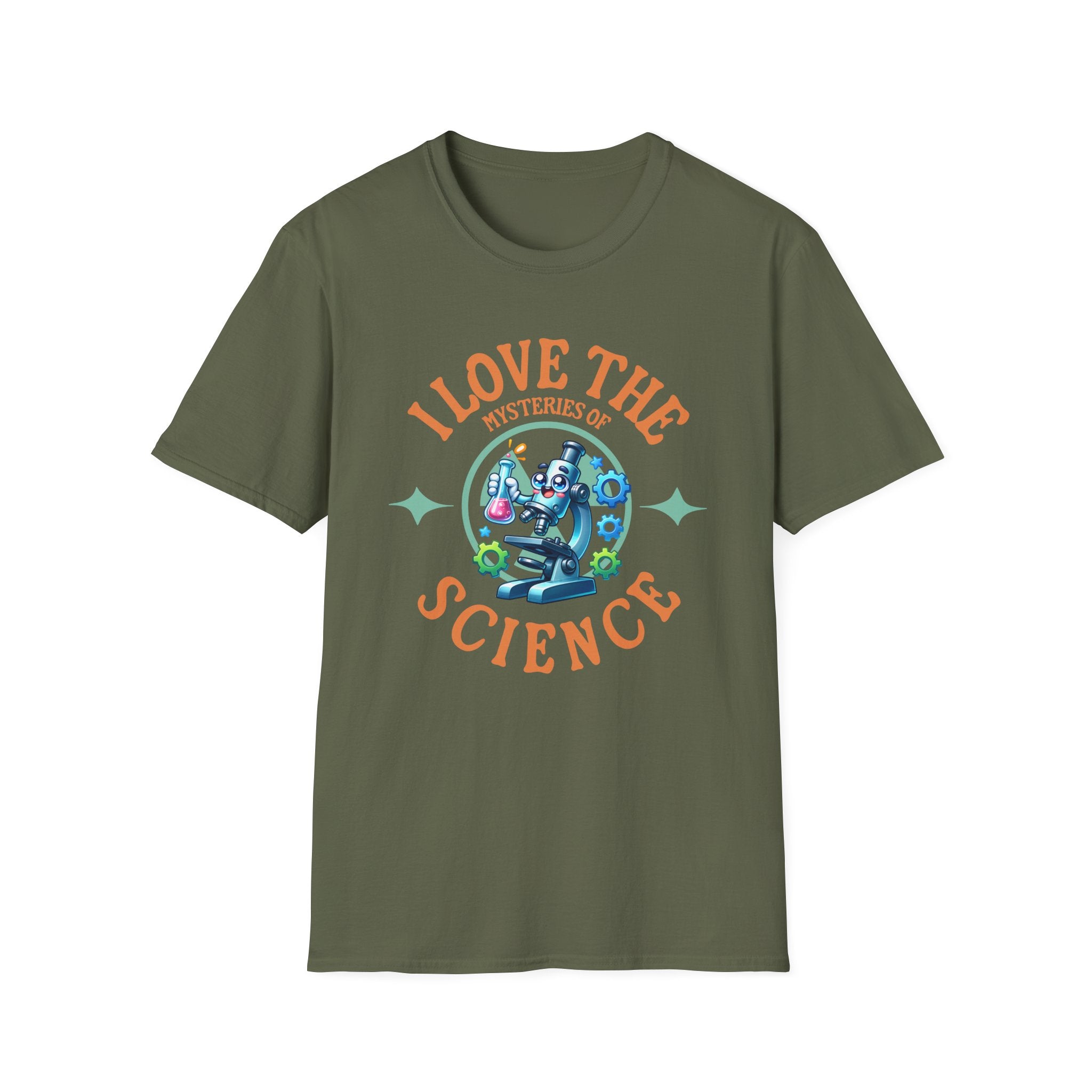 “I Love the Mysteries of Science” T-Shirt