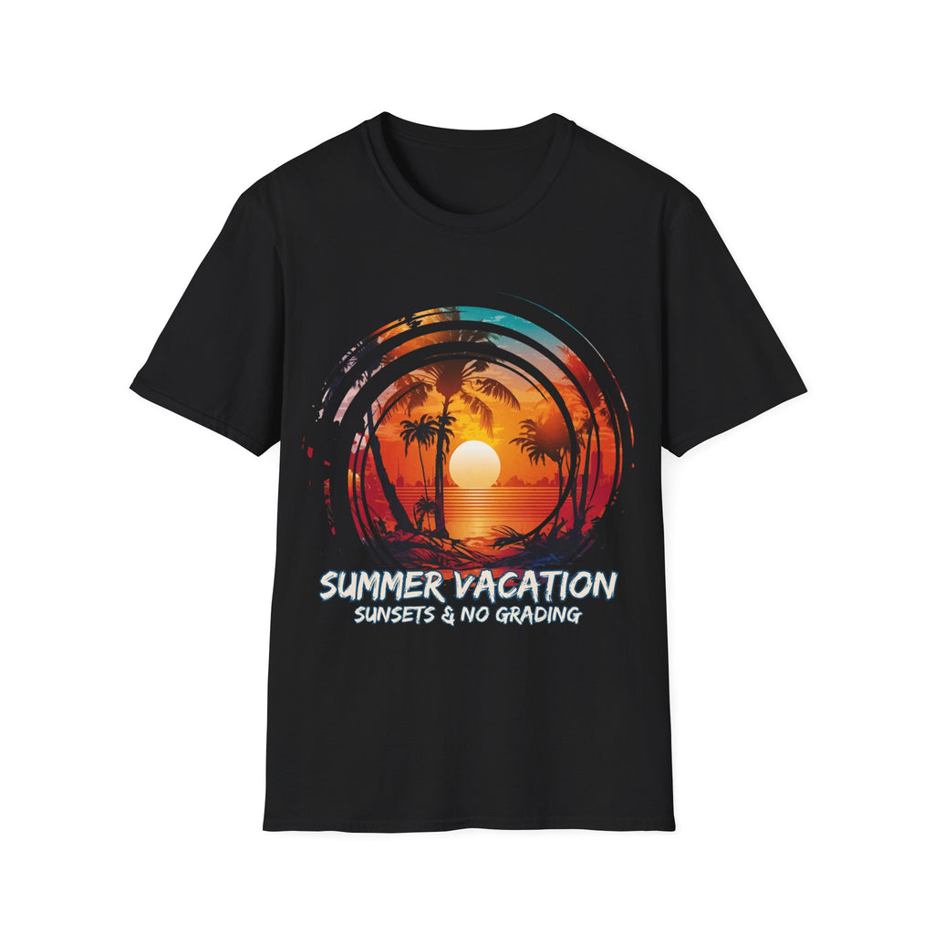 'Sunsets & No Grading' T-Shirt