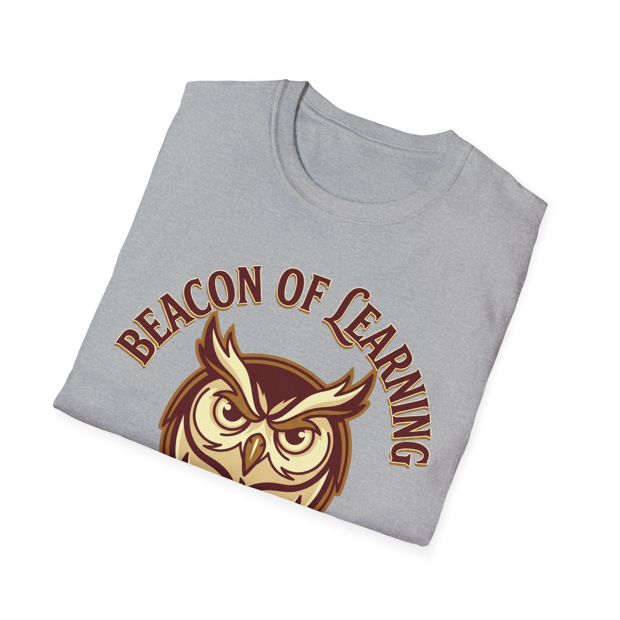 "Beacon of Learning" Certified Teacher Owl T-Shirt