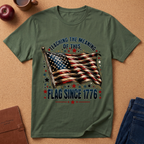 Teaching the Meaning of This Flag Since 1776 T-Shirt - American Flag Patriotic Tee
