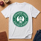 Autism Support Teacher T-Shirt — "Extra Shot of Patience"