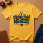 Meltdown Management T‑Shirt — Graffiti Streetwear "Meltdown" Design