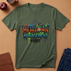 Meltdown Management T‑Shirt — Graffiti Streetwear "Meltdown" Design