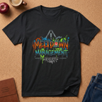 Meltdown Management Graffiti T-Shirt — Urban Streetwear Graphic Tee